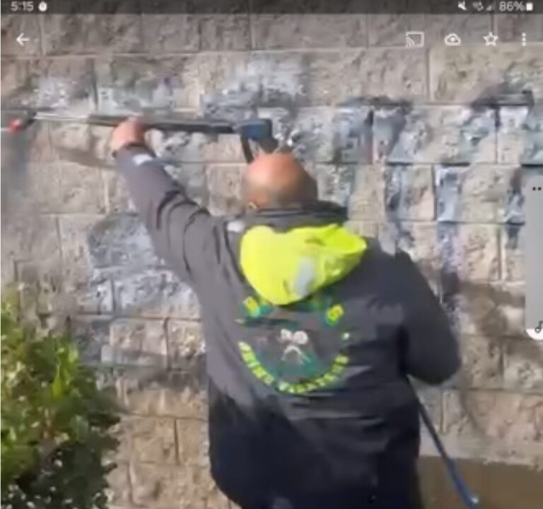 Our expert technicians are equipped with professional-grade tools and specialized techniques to remove graffiti, clean up paint and chemical stains, wash away grime, and refresh your surfaces without causing additional damage. From high-rise buildings to storefronts, multi-level parking garages to warehouse exteriors—we’ve seen it all and cleaned it all.